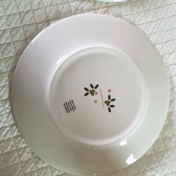 Anthropologie | (2) Festival Bistro Tile Dessert Plates - Picture 4 of 8